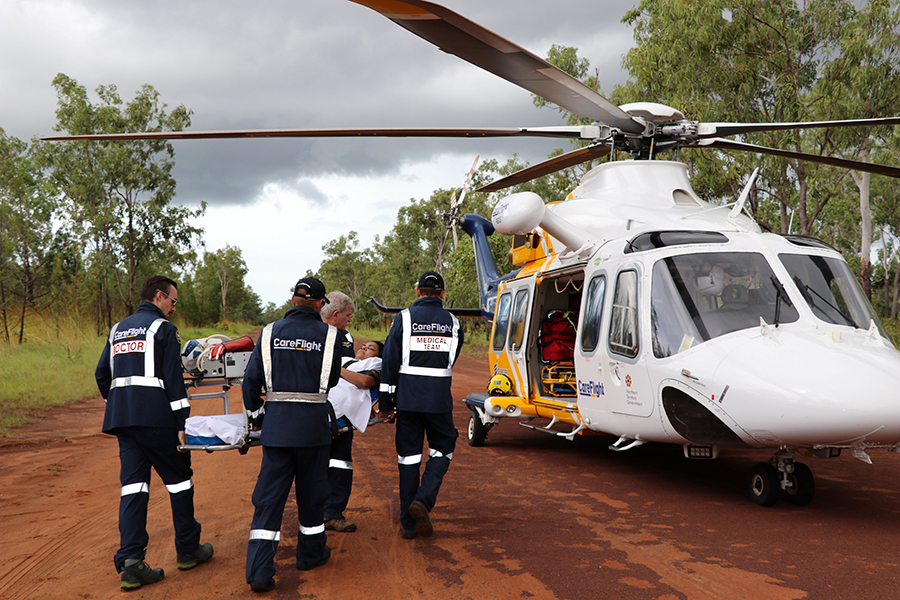 careflight-helicopter-on-scene
