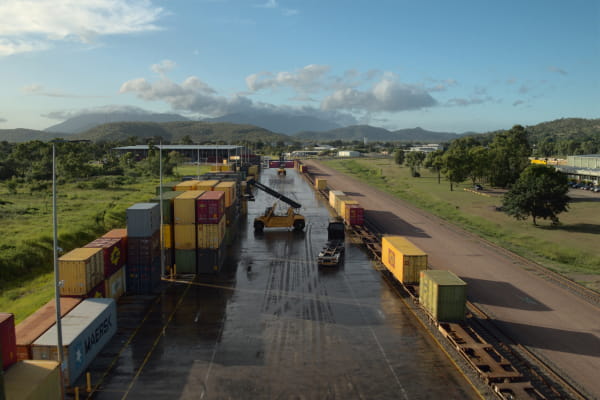 stacker-loading-containerised-freight-card-collection